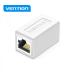 Vention Adaptador Conector RJ45 Cat6 FTP Hembra a Hembra - Color Blanco
