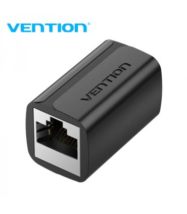 Vention Adaptador Conector RJ45 Cat7 FTP Hembra a Hembra - Color Negro