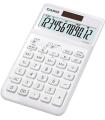 Casio JW-200SC Calculadora de Sobremesa - Pantalla LCD de 12 Digitos Inclinacion Ajustable - Alimentacion Solar y Pilas - Color 