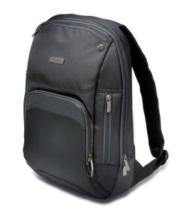 Kensington Mochila Triple Trek Optimizada para Ultrabook - Nylon Balistico de 1680 Deniers - Proteccion Snugfit(Tm) - Color Negr