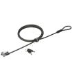 Kensington N17 Candado con Llave para Ordenadores Portatiles Dell - Cabezal Resistente - Tecnologia Hidden Pin - Cable de Acero 