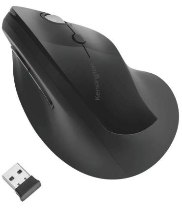 Kensington Raton Inalambrico Vertical PRO Fit Ergo - Mejora de Postura - Contorno Natural - Negro