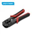 Vention Crimpadora Metalica para RJ45 - Color Negro y Rojo