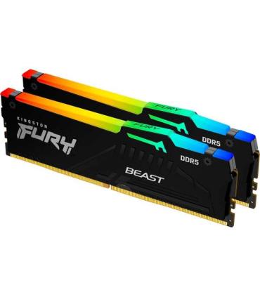 Kingston Fury Beast RGB Expo Memoria RAM DDR5 6000MT/s 32GB (2x16GB) CL30 DIMM