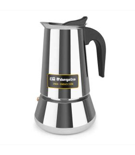 Orbegozo KFI 960 Cafetera de 9 Tazas para Disfrutar en Familia - Maximo Aroma en Cualquier Tipo de Fuego - Asa Ergonomica y Faci