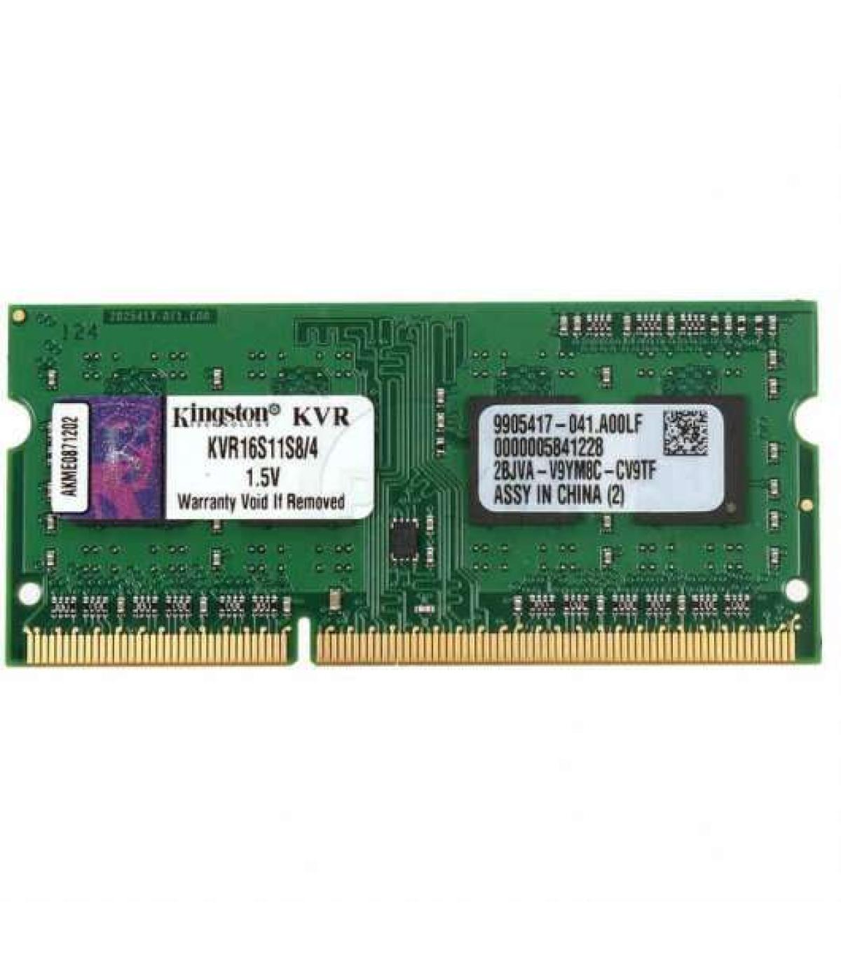 Kingston ValueRAM Memoria RAM SO-DIMM DDR3 1600 PC3-12800 4GB CL11