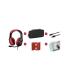 Konix Mythics Gamer Switch Pack Auriculares + Funda de Transporte + Protector Pantalla Vidrio Templado + Estuche para 4 Cartucho