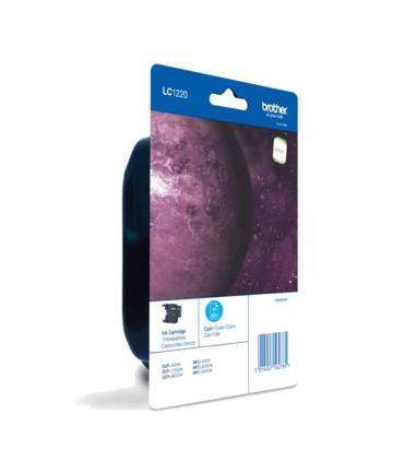 Brother LC1220 Cyan Cartucho de Tinta Original - LC1220CBP