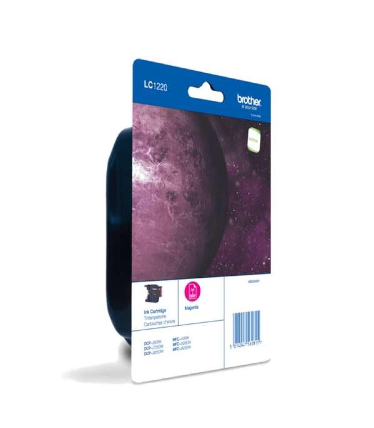 Brother LC1220 Magenta Cartucho de Tinta Original - LC1220MBP