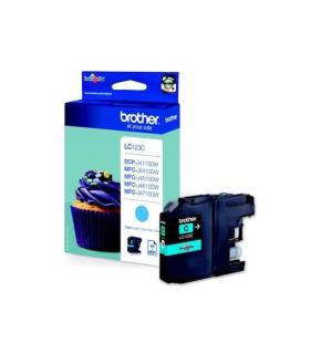 Brother LC123 Cyan Cartucho de Tinta Original - LC123CBP