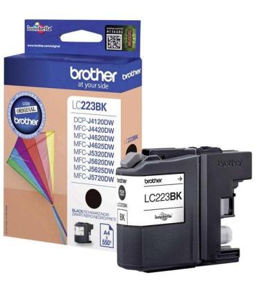 Brother LC223 Negro Cartucho de Tinta Original - LC223BKBP