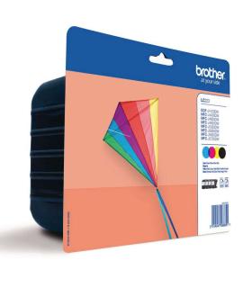 Brother LC223 Pack de 4 Cartuchos de Tinta Originales - LC223VALBP