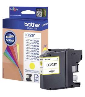 Brother LC223 Amarillo Cartucho de Tinta Original - LC223YBP