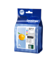 Brother LC3211 Pack de 4 Cartuchos de Tinta Originales - LC3211VAL