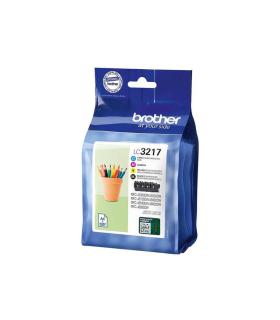 Brother LC3217 Pack de 4 Cartuchos de Tinta Originales - LC3217VAL
