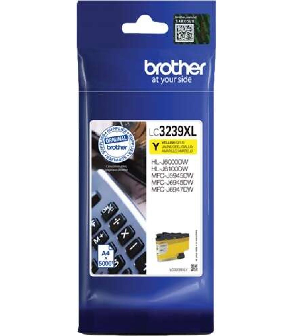 Brother LC3239XL Amarillo Cartucho de Tinta Original - LC3239XLY