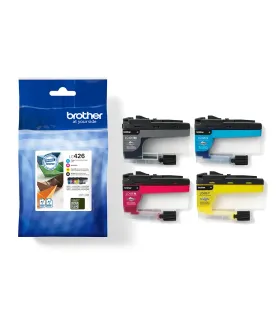 Brother LC426 Pack de 4 Cartuchos de Tinta Originales - LC426VAL