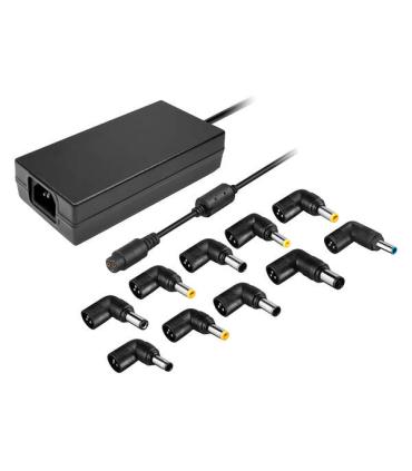 Cargador de Portátil Leotec Notebook/ 120W/ Automático/ 10 Conectores/ Voltaje 12-20V