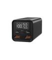 Leotec Q2 Power Bank 20000mAh 65W PD - Compatible con Portatiles - Pantalla LCD - 2x USB-A, 2x USB-C