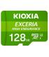 Kioxia Exceria High Endurance Tarjeta Micro SDXC 128GB UHS-I V30 Clase 10 con Adaptador