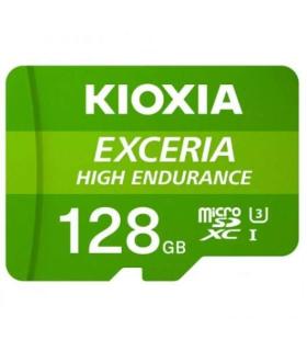 Kioxia Exceria High Endurance Tarjeta Micro SDXC 128GB UHS-I V30 Clase 10 con Adaptador