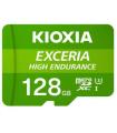 Kioxia Exceria High Endurance Tarjeta Micro SDXC 128GB UHS-I V30 Clase 10 con Adaptador