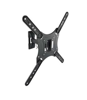 Tooq Soporte de Pared con Brazo para TV de 23"-55" - Giratorio e Inclinable - Gestion de Cables - Peso Max 30kg - VESA 400x400mm