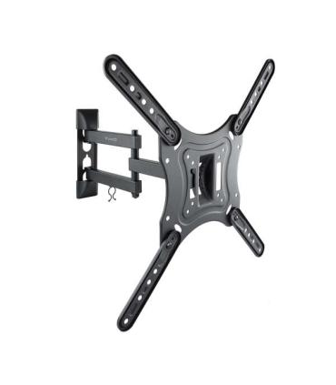 Tooq Soporte de Pared con Brazo Articulado para TV de 23"-55" - Giratorio e Inclinable - Gestion de Cables - Peso Max 30kg - VES