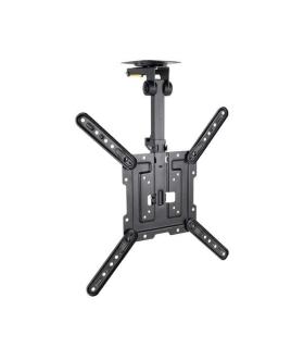 Tooq Soporte Techo Pantalla 23-55 Giro 180º - Inclinable - Color Negro