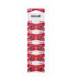 Maxell Pack de 10 Pilas Alcalinas de Boton LR44 1.5V