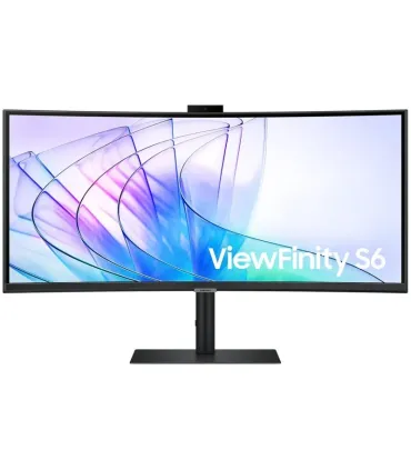 Samsung ViewFinity S65VC Monitor 34" LCD VA Curvo 1000R UltraWide WQHD 100Hz FreeSync - Webcam Integrada - Respuesta 5ms - Angul