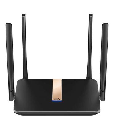 Cudy LT500D Router WiFi AC1200 4G LTE Doble Banda - 1x Puerto Wan 10/100Mbps y 3x Puertos Lan 10/100Mbps - 2x Antenas WiFi y 2x.
