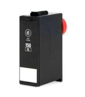 Lexmark 150XL/155XL Negro Cartucho de Tinta Pigmentada Generico - Reemplaza 14N1614E/14N1619E/14N1614E/14N1607E