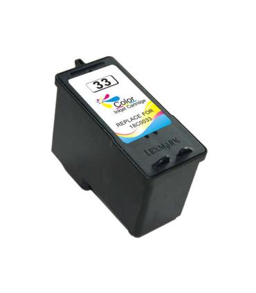 Lexmark 33 Color Cartucho de Tinta Generico - Reemplaza 18CX033E