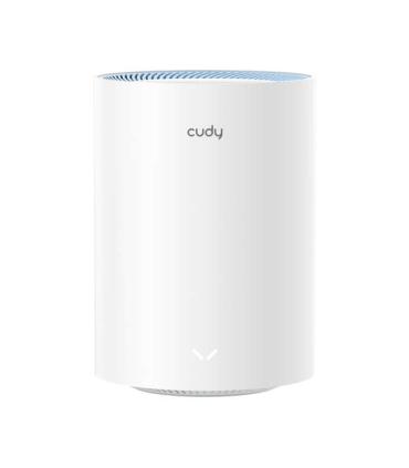 Cudy M1200 Sistema WiFi Mesh AC1200 Dual Band - 867Mbps en 5GHz, 300Mbps en 2,4GHz - 1x Puerto LAN 10/100Mbps, 1x Puerto WAN 10/