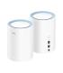 Cudy M1200 Pack de 2 Sistemas WiFi Mesh AC1200 Dual Band - 867Mbps en 5GHz, 300Mbps en 2,4GHz - 1x Puerto LAN 10/100Mbps, 1x Pue