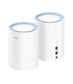 Cudy M1200 Pack de 2 Sistemas WiFi Mesh AC1200 Dual Band - 867Mbps en 5GHz, 300Mbps en 2,4GHz - 1x Puerto LAN 10/100Mbps, 1x Pue