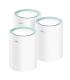 Cudy M1300 Pack de 3 Sistemas WiFi Mesh AC1200 Dual Band - 867Mbps en 5GHz, 300Mbps en 2,4GHz - 1x Puerto LAN 1000/100/10Mbps..