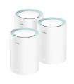 Cudy M1300 Pack de 3 Sistemas WiFi Mesh AC1200 Dual Band - 867Mbps en 5GHz, 300Mbps en 2,4GHz - 1x Puerto LAN 1000/100/10Mbps, 1