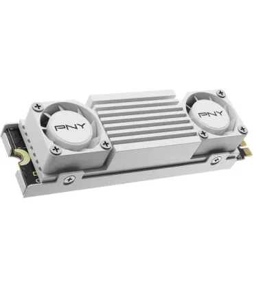 PNY CS3150 Disco Duro Solido SSD M2 2TB NVMe PCIe Gen5 x4 con Disipador Termico - Color Blanco