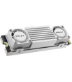 PNY CS3150 Disco Duro Solido SSD M2 2TB NVMe PCIe Gen5 x4 con Disipador Termico - Color Blanco
