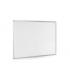 Bi-Office Ayda Pizarra Blanca Magnetica 900x600mm - Acero Lacado - Permite Colocacion Vertical u Horizontal - Marco de Aluminio.