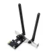 Mercusys MA86XE Tarjeta de Red PCIe AXE5400 WiFi 6E Bluetooth 5.2 Triple Banda - 2 Antenas
