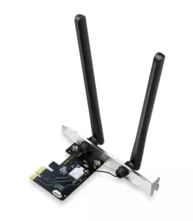 Mercusys MA86XE Tarjeta de Red PCIe AXE5400 WiFi 6E Bluetooth 5.2 Triple Banda - 2 Antenas