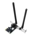 Mercusys MA86XE Tarjeta de Red PCIe AXE5400 WiFi 6E Bluetooth 5.2 Triple Banda - 2 Antenas