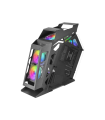 Mars Gaming Controladora Chroma ARGB - Medida en mm: 540x234x500 - Iluminacion Addressable RGB + 39 Modos de Luz - Doble Ventana