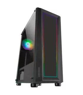 Mars Gaming MC-ART Caja Semitorre ATX, Micro ATX, Mini-ITX - Frontal y Lateral Cristal Templado en los que podras Crear tus Dise