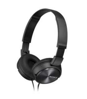 Sony MDR-ZX310 Auriculares con Microfono - Plegables - Diadema Ajustable - Almohadillas Acolchadas - Controles en Cable - Cable.