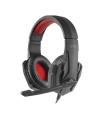 Mars Gaming MH020 Auriculares Gaming con Microfono Plegable - Diadema Ajustable - Almohadillas Acolchadas - Control en Cable - C