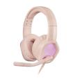 Mars Gaming MH320 Auriculares Gaming con Microfono Plegable - Iluminacion RGB - Diadema Ajustable - Almohadillas Acolchadas - Co